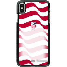 iPhone Xs Max Case Hülle - Vereinigten Staaten 2026 personalisierbares Fussballtrikot