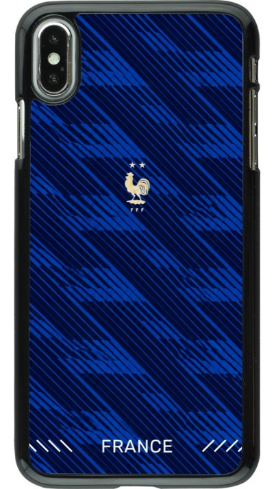 iPhone Xs Max Case Hülle - Frankreich 2026 personalisierbares Fussballtrikot