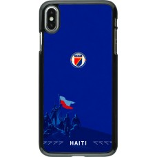 iPhone Xs Max Case Hülle - Haiti 2026 personalisierbares Fussballtrikot