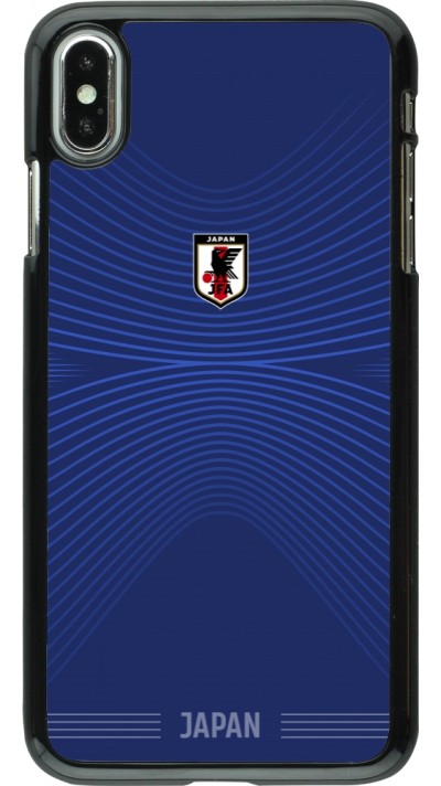 iPhone Xs Max Case Hülle - Japan 2022 personalisierbares Fussballtrikot
