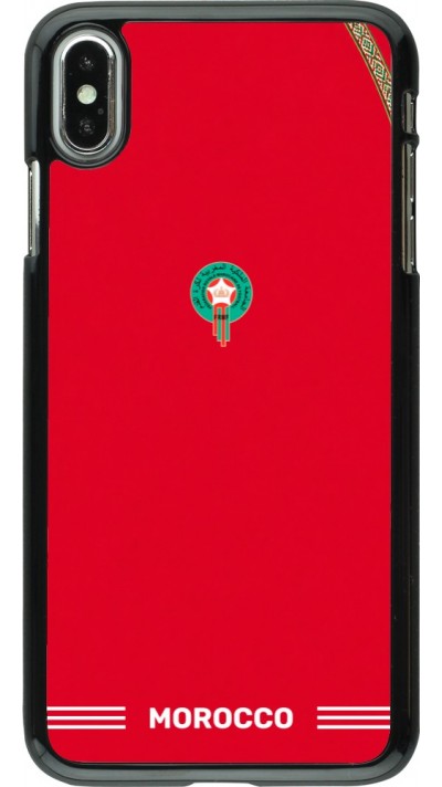 iPhone Xs Max Case Hülle - Marokko 2026 personalisierbares Fussballtrikot