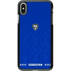 iPhone Xs Max Case Hülle - Usbekistan 2026 personalisierbares Fussballtrikot