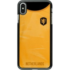 iPhone Xs Max Case Hülle - Holland 2022 personalisierbares Fußballtrikot