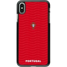 iPhone Xs Max Case Hülle - Portugal 2026 personalisierbares Fussballtrikot