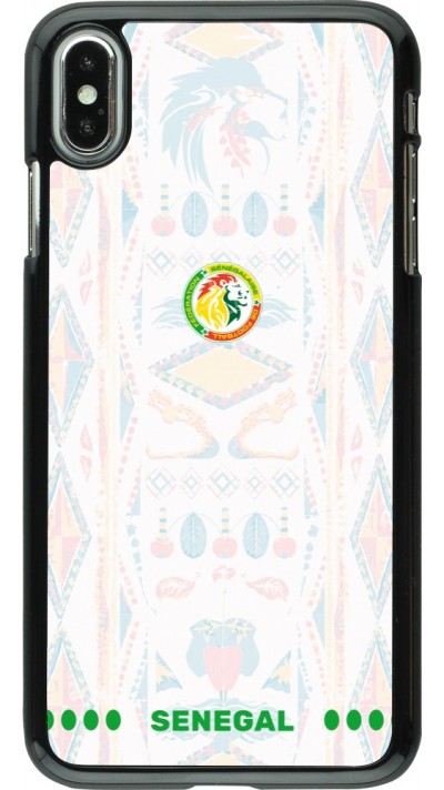 iPhone Xs Max Case Hülle - Senegal 2026 personalisierbares Fussballtrikot