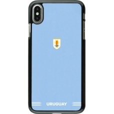 iPhone Xs Max Case Hülle - Uruguay 2026 personalisierbares Fussballtrikot