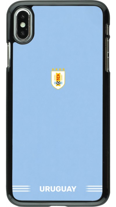 iPhone Xs Max Case Hülle - Uruguay 2026 personalisierbares Fussballtrikot