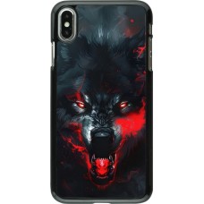 iPhone Xs Max Case Hülle - Halloween 2024 mad werewolf