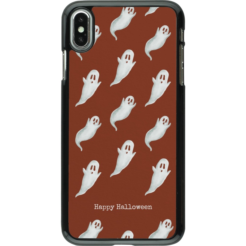 iPhone Xs Max Case Hülle - Halloween 2025 Pattern of ghosts