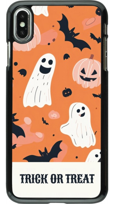 iPhone Xs Max Case Hülle - Halloween 2025 Trick treat