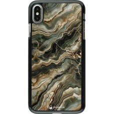 iPhone Xs Max Case Hülle - Oliv Marmor