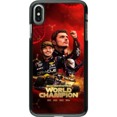 iPhone Xs Max Case Hülle - Max Verstappen Champion 2023