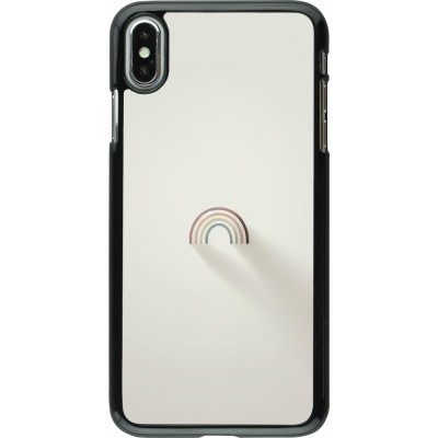 iPhone Xs Max Case Hülle - Mini Regenbogen Minimal