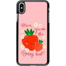 iPhone Xs Max Case Hülle - Mom 2026 Berry best
