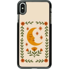 iPhone Xs Max Case Hülle - Half moon stamp 2026