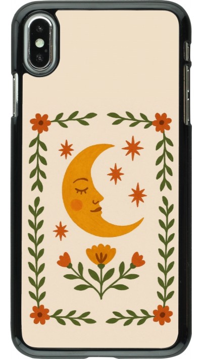 iPhone Xs Max Case Hülle - Half moon stamp 2026