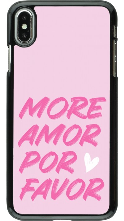 Coque iPhone Xs Max - More amor porfavor Coque iPhone Xs Max - More amor porfavor
