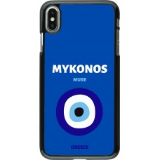 iPhone Xs Max Case Hülle - Pop Summer Destination Mykonos