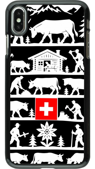 iPhone Xs Max Case Hülle - Poya Schweiz 1 schwarz