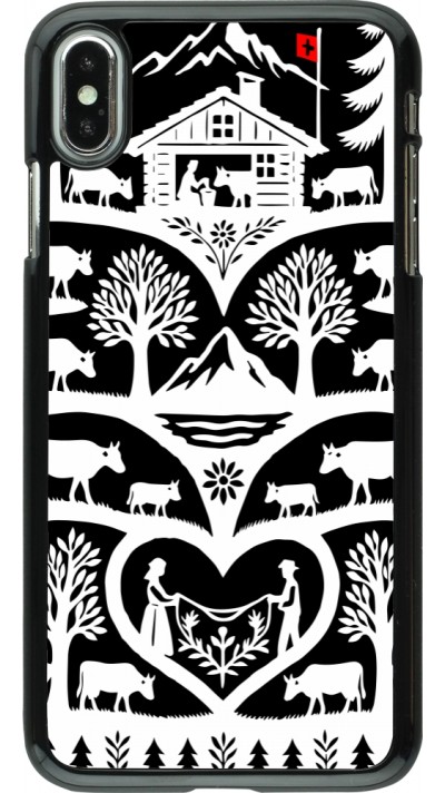 iPhone Xs Max Case Hülle - Poya Schweiz 2 schwarz