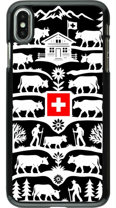 iPhone Xs Max Case Hülle - Poya Schweiz 3 schwarz