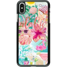 iPhone Xs Max Case Hülle - Preppy Collage Aloha