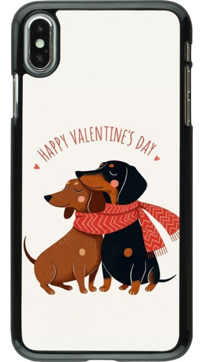 iPhone Xs Max Case Hülle - Saint Valentines Day 26 Happy Valentine