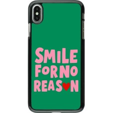 iPhone Xs Max Case Hülle - Smile for no reason 2026