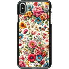 iPhone Xs Max Case Hülle - Spring 25 fruehling bluetend