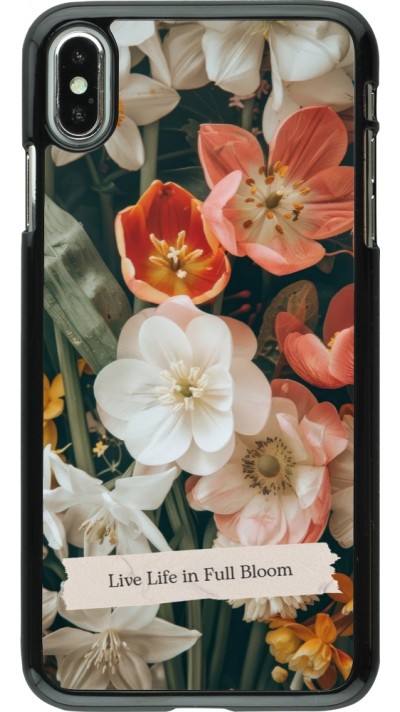 iPhone Xs Max Case Hülle - Full Bloom 2026