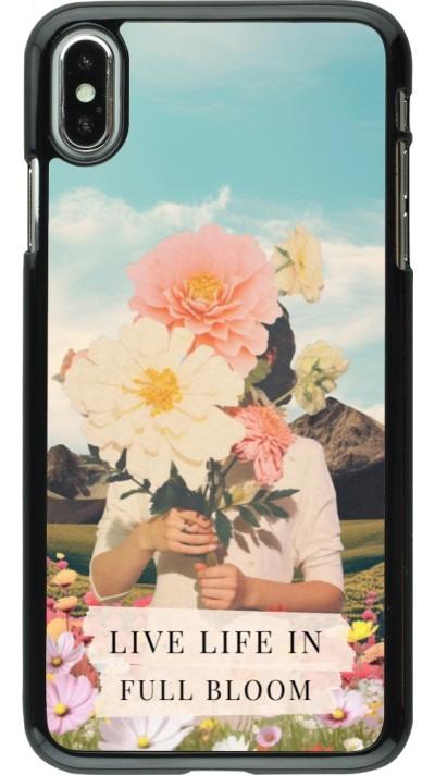 iPhone Xs Max Case Hülle - Live life in full moon 2026