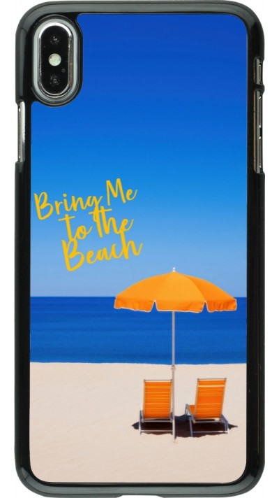 iPhone Xs Max Case Hülle - Summer 2025 Bring me to the beach