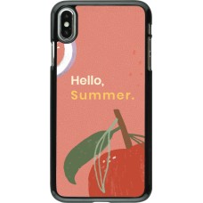 iPhone Xs Max Case Hülle - Summer 2025 Hello summer