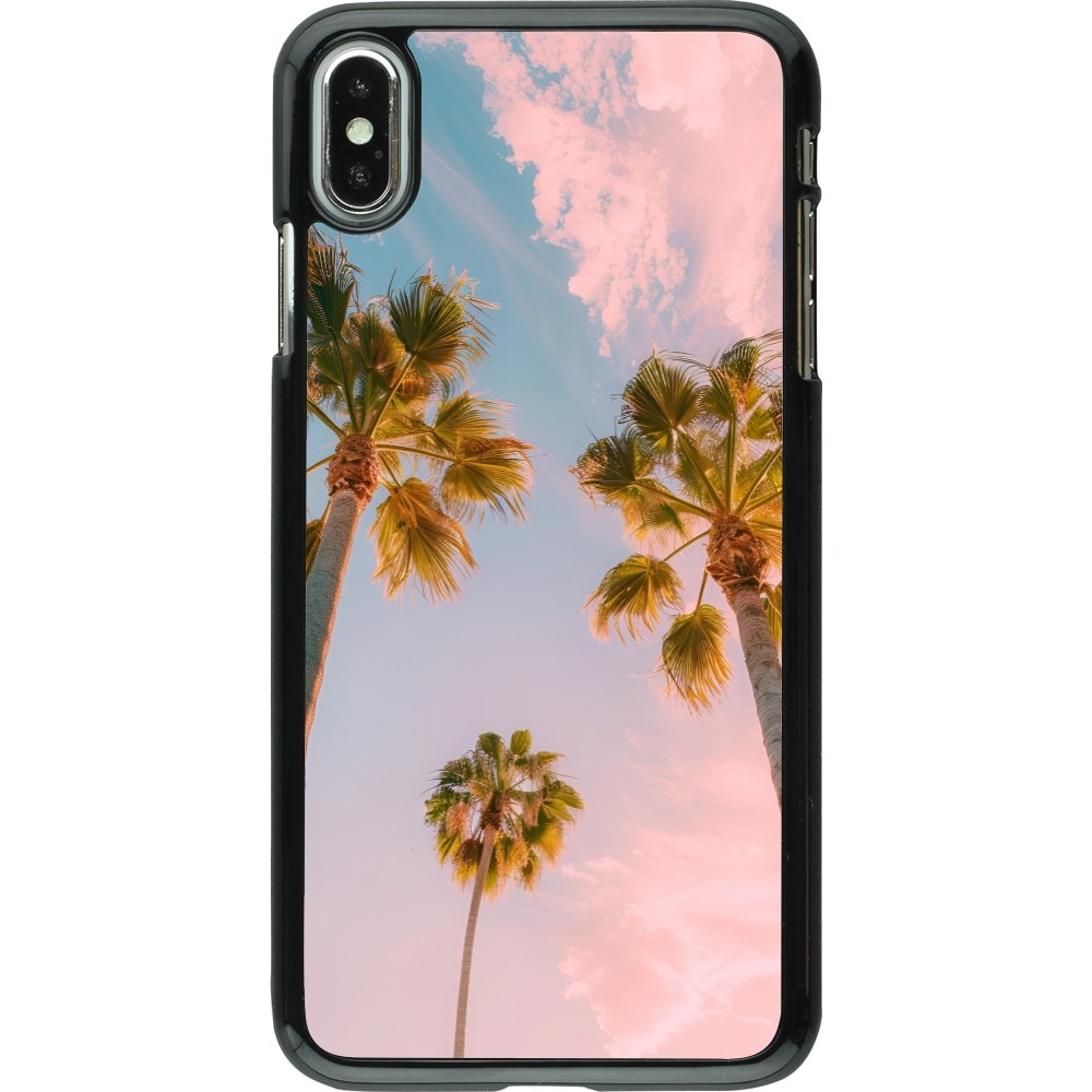 iPhone Xs Max Case Hülle - Summer 2025 Palmiers