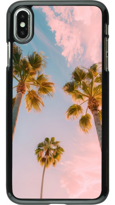 iPhone Xs Max Case Hülle - Summer 2025 Palmiers