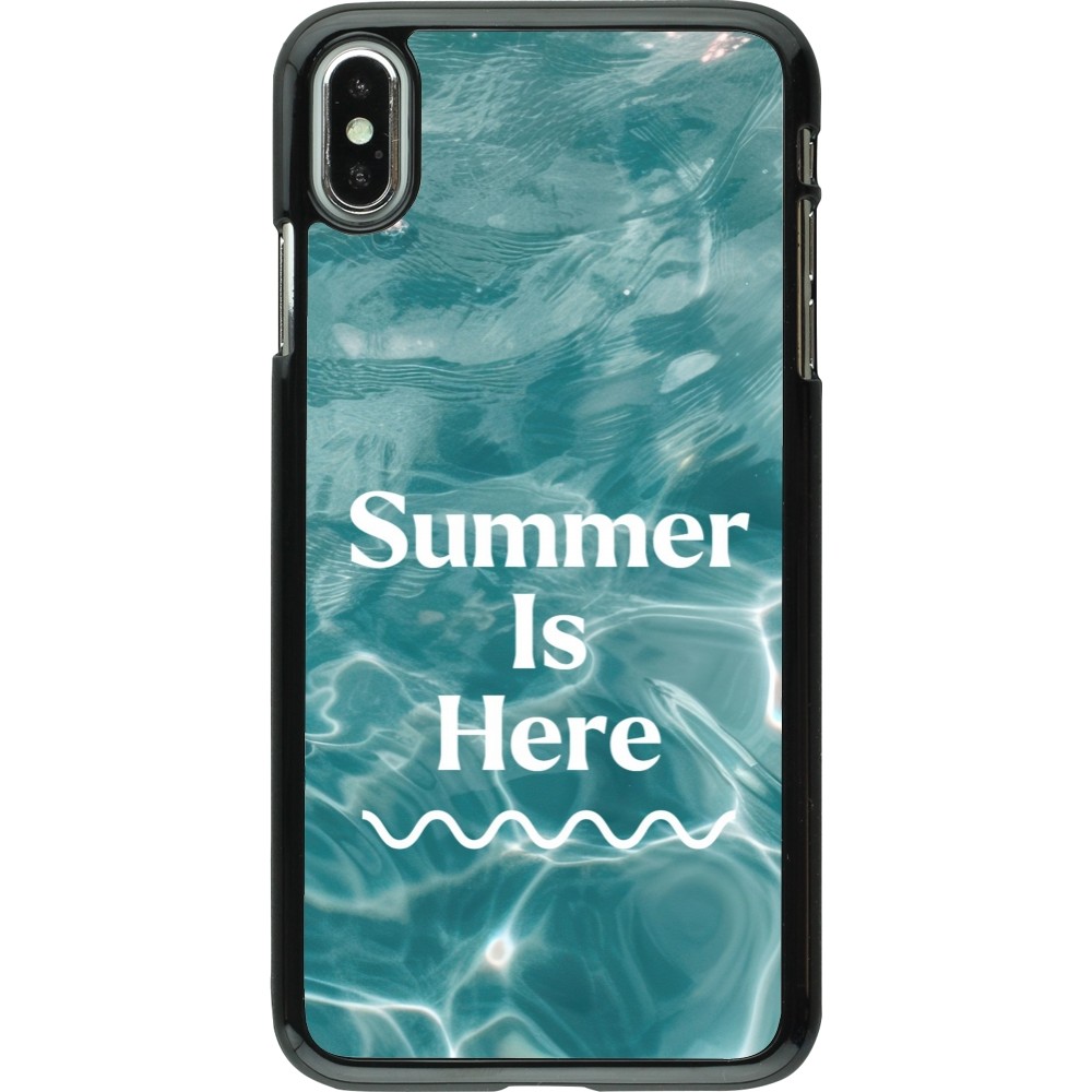 iPhone Xs Max Case Hülle - Summer 2025 Summer is here