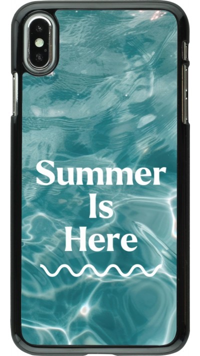 iPhone Xs Max Case Hülle - Summer 2025 Summer is here