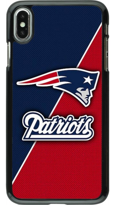 iPhone Xs Max Case Hülle - Super Bowl 26 Patriots 1