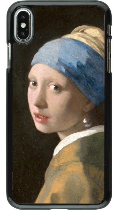 iPhone Xs Max Case Hülle - Kunstbild - Das Mädchen mit dem Perlenohrring - Jan Vermeer