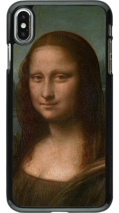 iPhone Xs Max Case Hülle - Kunstbild - Mona Lisa - Leonardo de Vinci