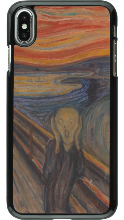 iPhone Xs Max Case Hülle - Kunstbild - Der Schrei - Edvard Munch