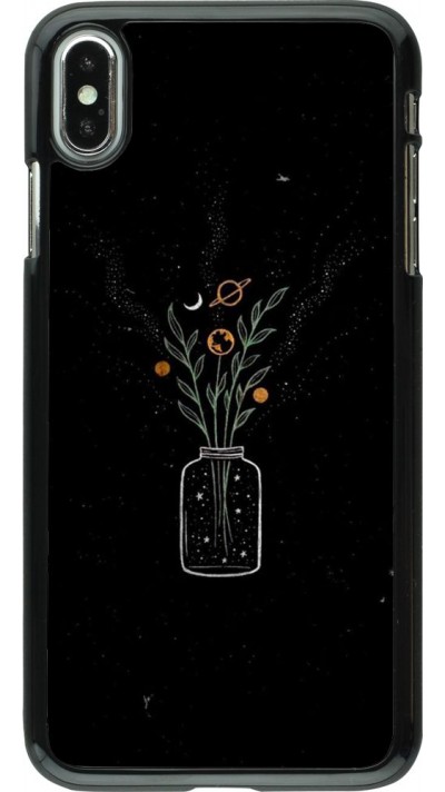 Hülle iPhone Xs Max - Vase black