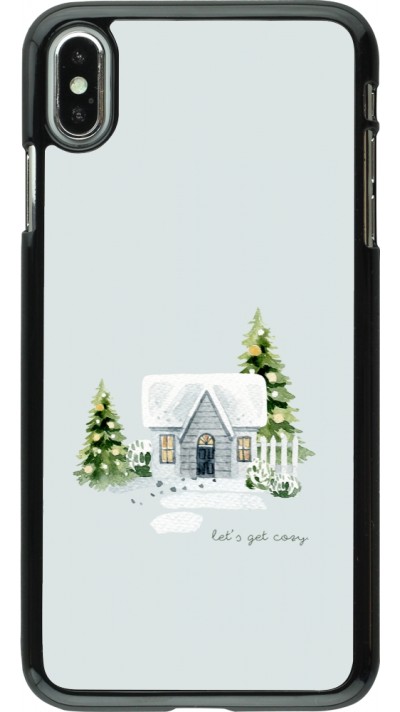 iPhone Xs Max Case Hülle - Winter 25 Cosy House