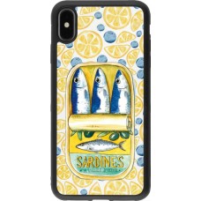 iPhone Xs Max Case Hülle - Silikon schwarz Sardines in oil 2026