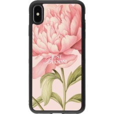 iPhone Xs Max Case Hülle - Silikon schwarz Just Bloom 2026