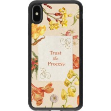 iPhone Xs Max Case Hülle - Silikon schwarz Trust the process 2026