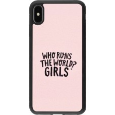 iPhone Xs Max Case Hülle - Silikon schwarz Womens day 2026 3