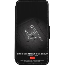 iPhone Xs Max Case Hülle - Wallet schwarz F1 Track 2025 China