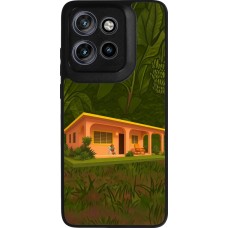 Motorola Moto S50 Case Hülle - Silikon schwarz Benitos house DTMF