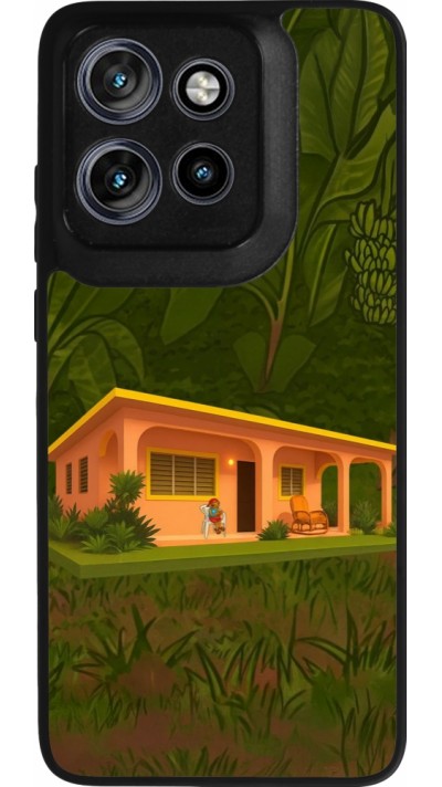 Coque Motorola Moto S50 - Silicone rigide noir Benitos house DTMF